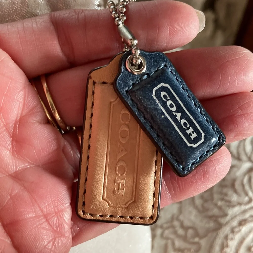 Coach EUC Lurex Silver & Shimmery White Crossbody Bag with satin Legacy lining. - Picture 5 of 13